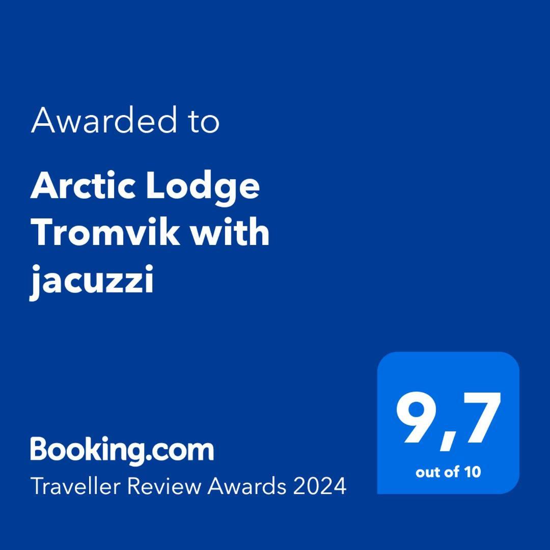 Arctic Lodge Tromvik With Jacuzzi Tromso Bagian luar foto